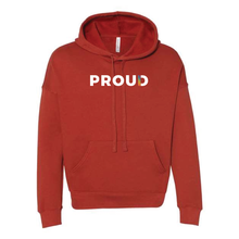 Load image into Gallery viewer, NEW PROUD Bella+Canvas® Unisex Sponge Fleece Hoodie Sweatshirt - 6 Colors